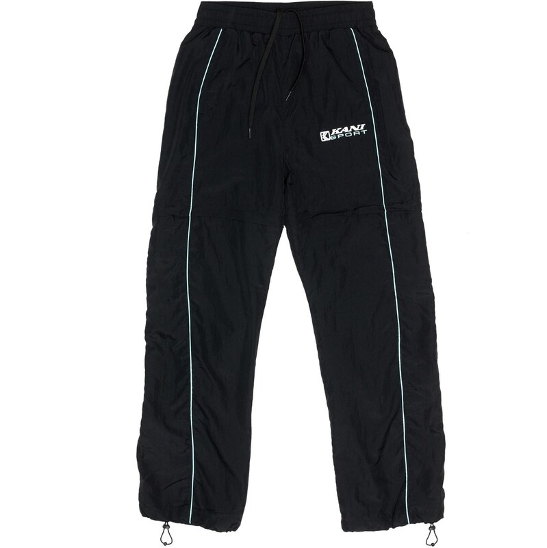 Karl Kani Og Sport Adjustable Trackpants Black Light Blue - Pánske - 66359009