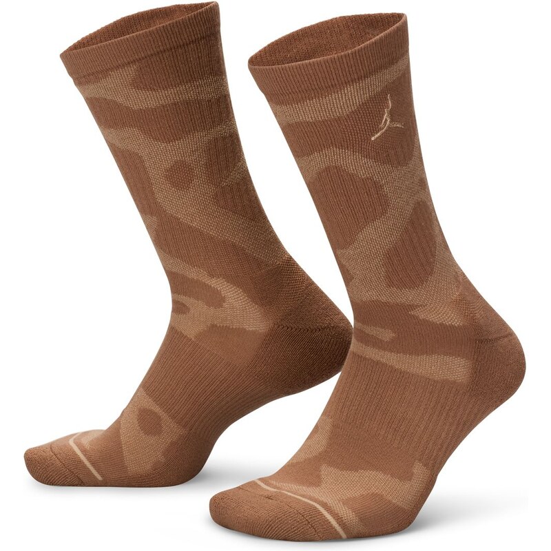Jordan Everyday Cushioned Crew Socks Archaeo Brown - Unisex - Ponožky 66359090