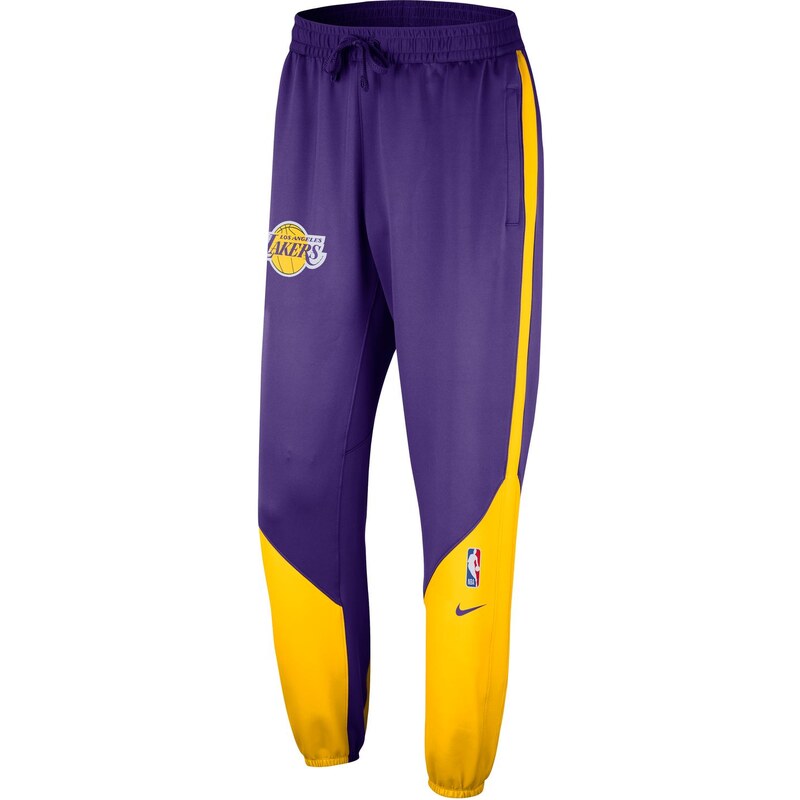 Nike Dri-FIT NBA Los Angeles Lakers Showtime Pants Purple - Pánske - 66359087