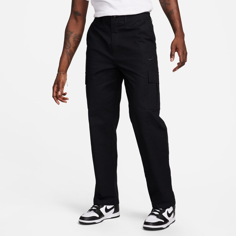Nike Club Cargo Pants Black - Pánske - Nohavice Nike - Čierne - FZ5765 66359110