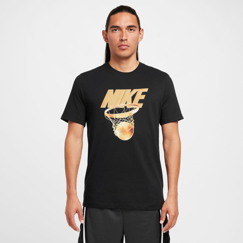 Nike Dri-FIT Basketball Tee Black - Pánske - Tričko Nike - Čierne - 66359304