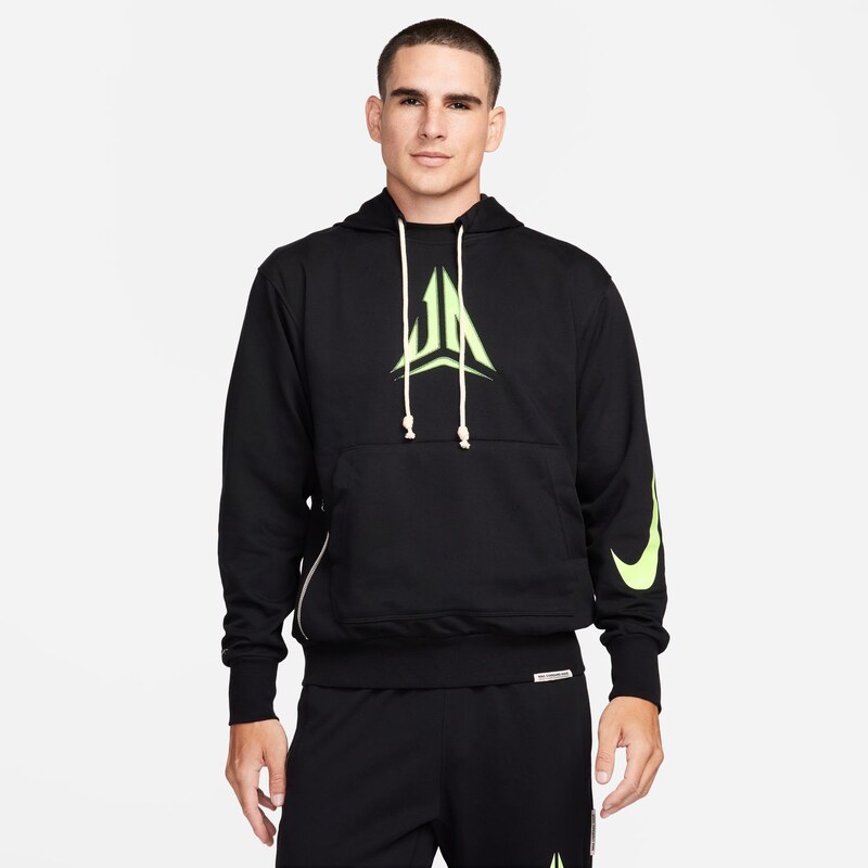 Nike Dri-FIT Ja Standard Issue Pullover Basketball Hoodie Black - 66359345