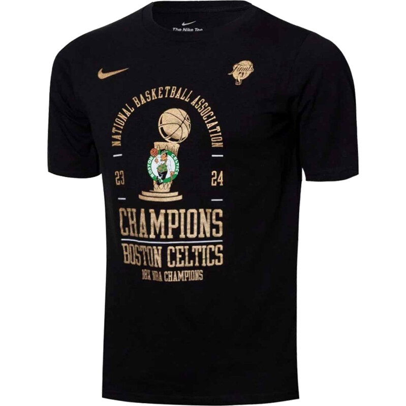 Nike NBA 24 Champs Boston Celtics Tee - Pánske - Tričko Nike - Čierne 66359438