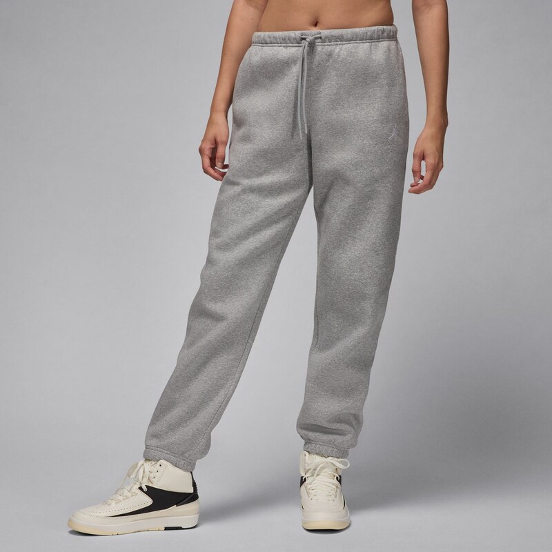 Jordan Brooklyn Fleece Wmns Pants Heather Grey - Dámske - Nohavice 66359450