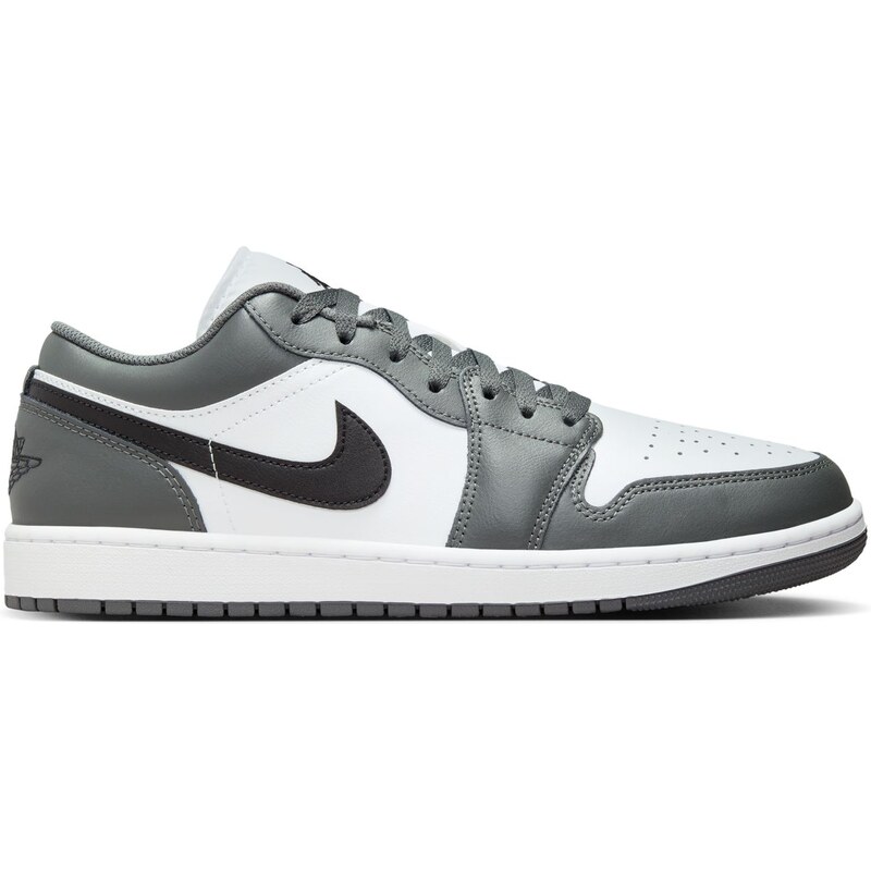 Air Jordan 1 Low Iron Grey - Pánske - Tenisky Jordan - Biele - 553558 66359499