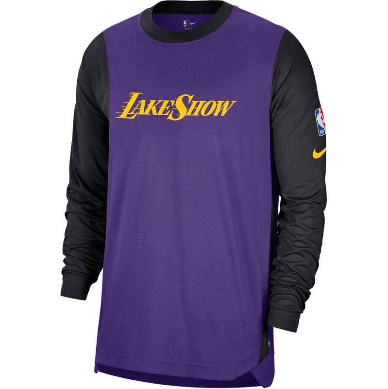 Nike Dri-FIT NBA Los Angeles Lakers Long-Sleeve Pre-Game City Edition 66359545