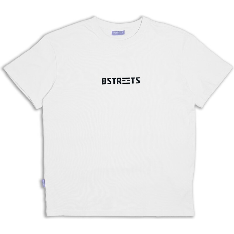 The Streets Logo Tee White - Pánske - Tričko The Streets - Biele - 66359555