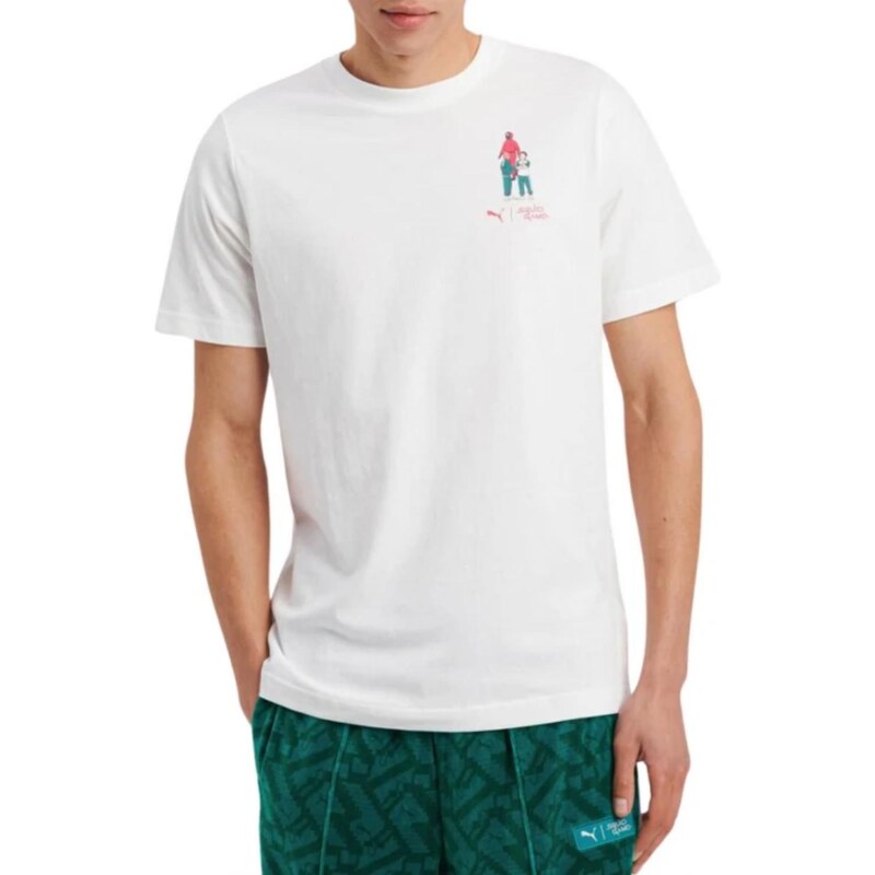 Puma x SQUID GAME Tee M - Pánske - Tričko Puma - Biele - 627426-02 66359667