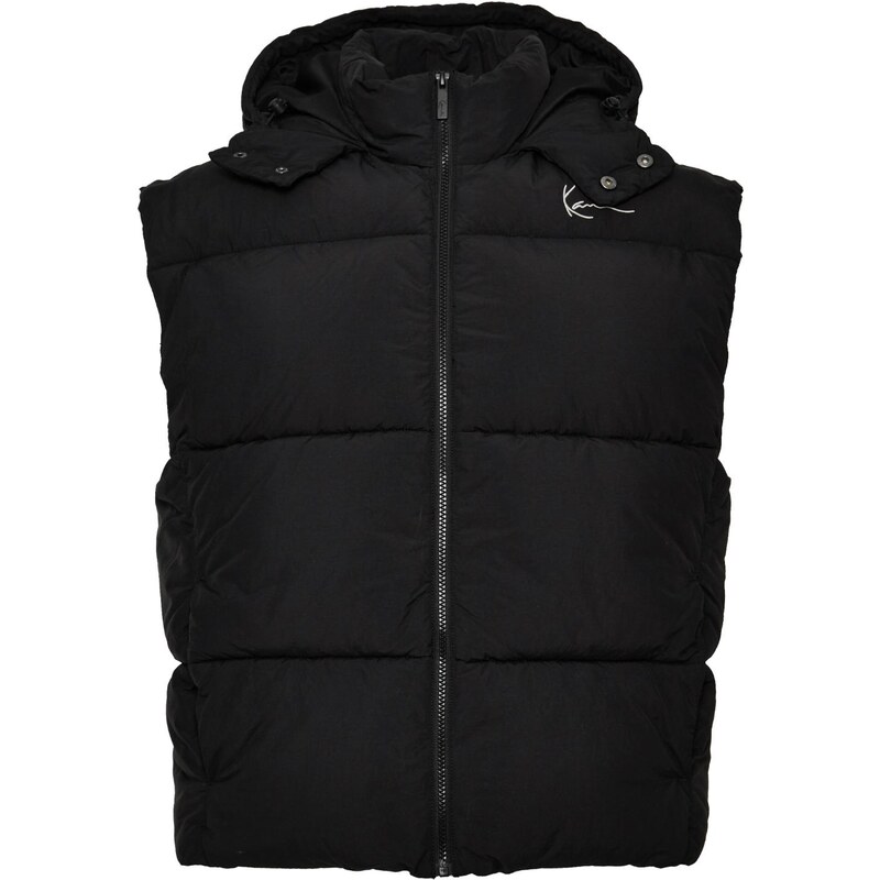 Karl Kani Small Signature Puffer Vest Black - Pánske - Vesta Karl Kani 66359700