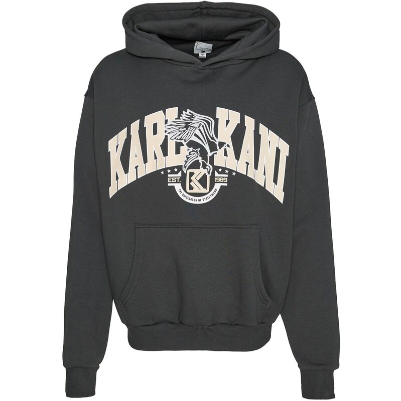 Karl Kani Og Eagle Print Os Hoodie Anthracite - Pánske - Mikina Karl 66359716