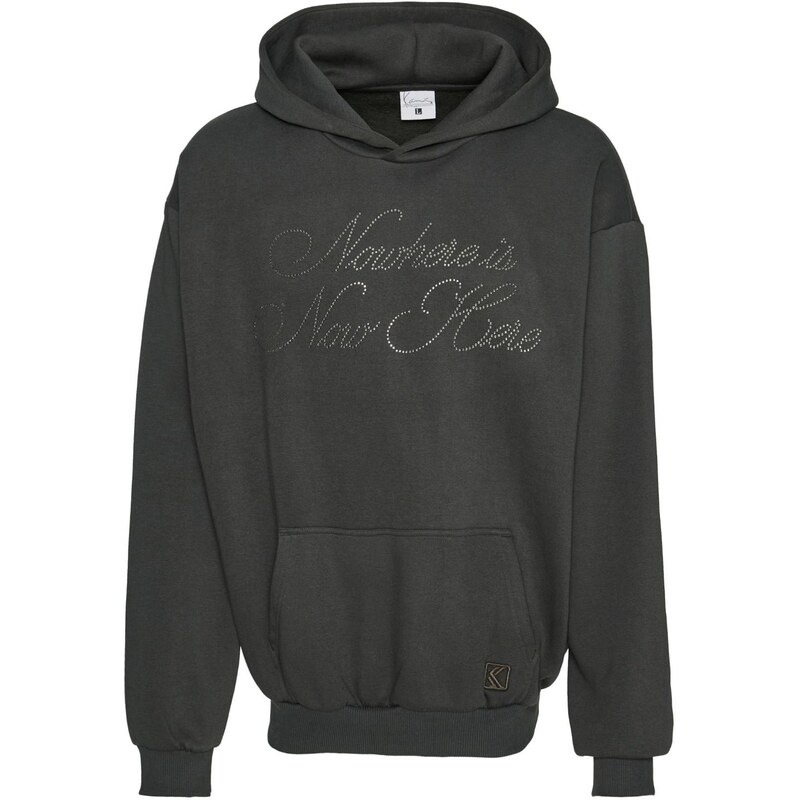 Karl Kani Og Rhinestone Os Hoodie Black - Pánske - Mikina Karl Kani - 66359715