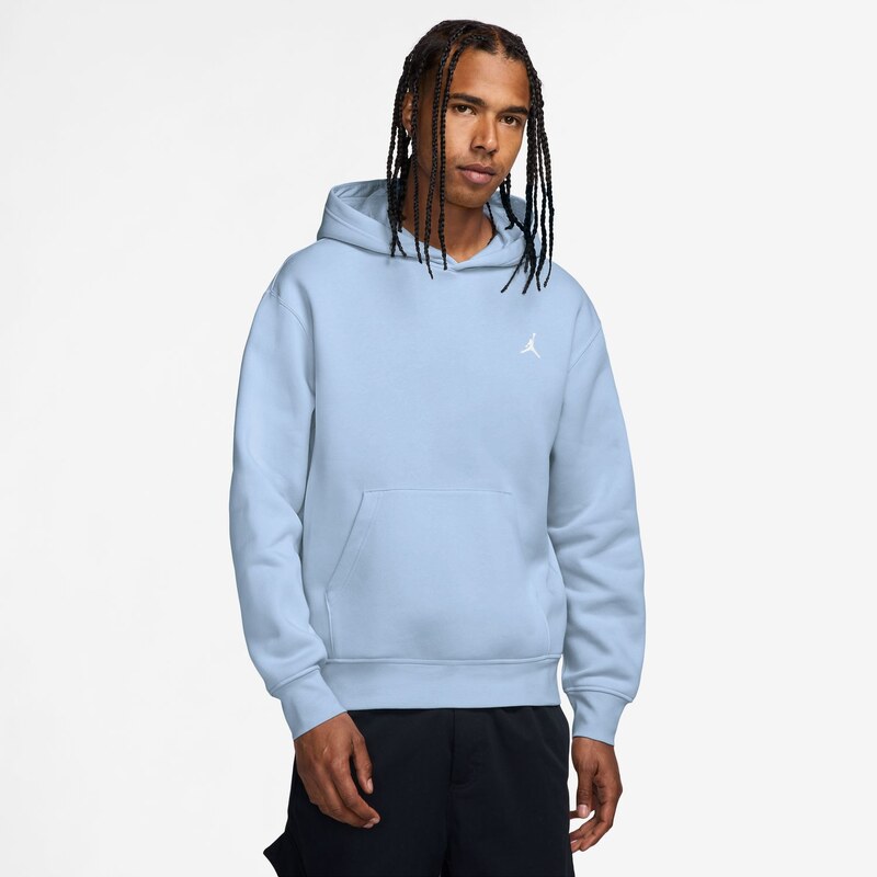 Jordan Brooklyn Fleece Pullover Hoodie Hydrogen Blue - Pánske - Mikina 66359827