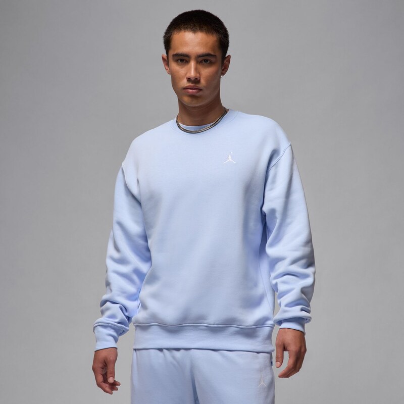 Jordan Brooklyn Fleece Crewneck Hydrogen Blue - Pánske - Mikina Jordan 66359829