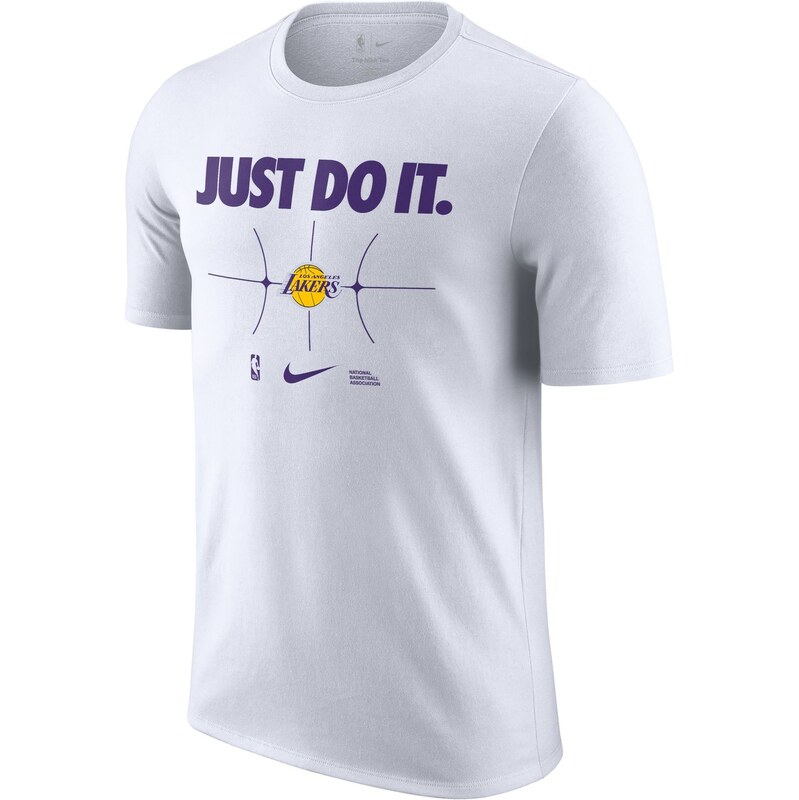 Nike NBA Los Angeles Lakers Essential Tee White - Pánske - Tričko Nike 66359902