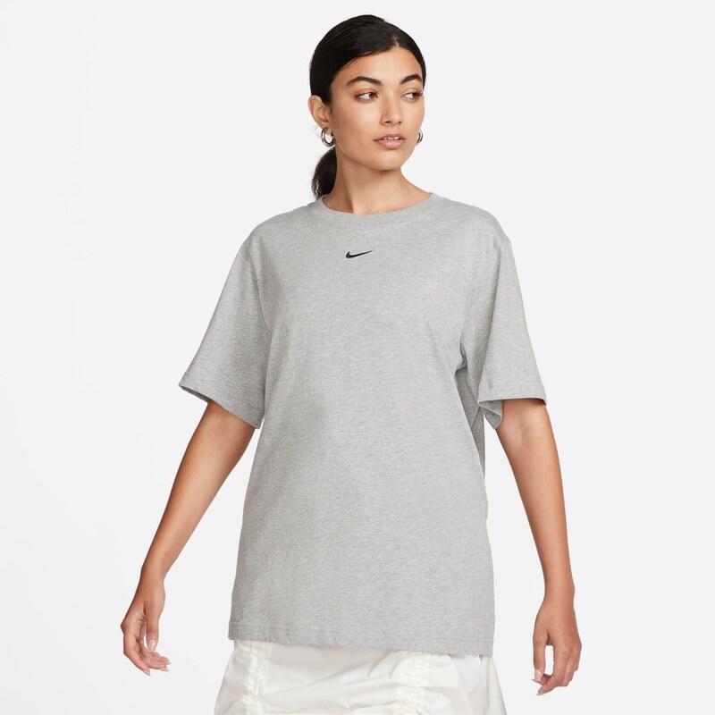 Nike Sportswear Essential Wmns Tee Heather Grey - Dámske - Tričko Nike 66359935