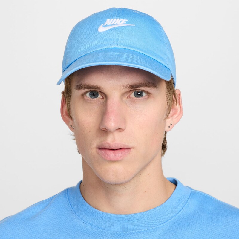 Nike Club Unstructured Futura Wash Cap University Blue - Unisex - 66359954