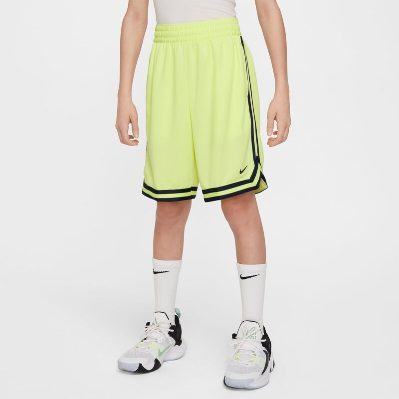 Nike Dri-FIT DNA Big Kids Basketball Shorts Lemon Twist - Detské - 66359968