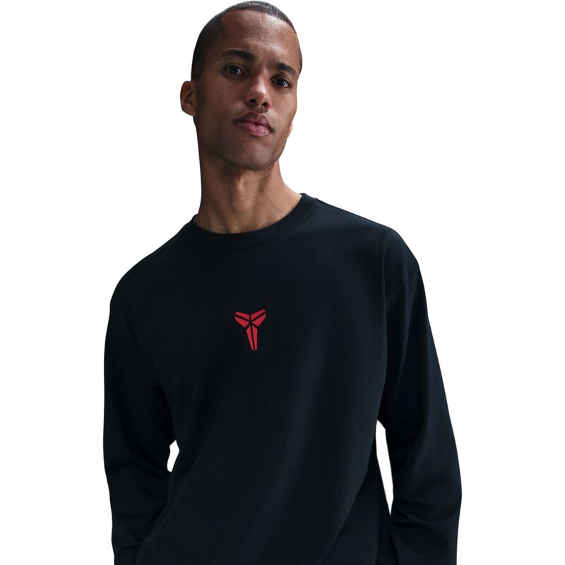 Nike Kobe Max90 Basketball Long-Sleeve Tee Black - Pánske - Tričko 66360005