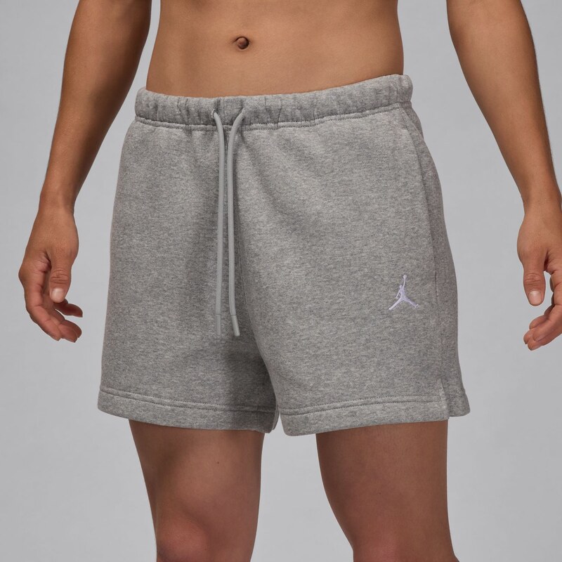 Jordan Brooklyn Fleece Wmns Shorts Heather Grey - Dámske - Kraťasy 66360028