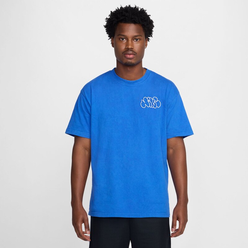 Nike Max90 Basketball Tee Game Royal - Pánske - Tričko Nike - Modré - 66360034