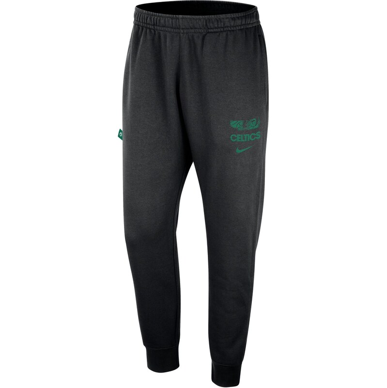 Nike Boston Celtics Club Courtside Joggers Black - Pánske - Tepláky 66360113