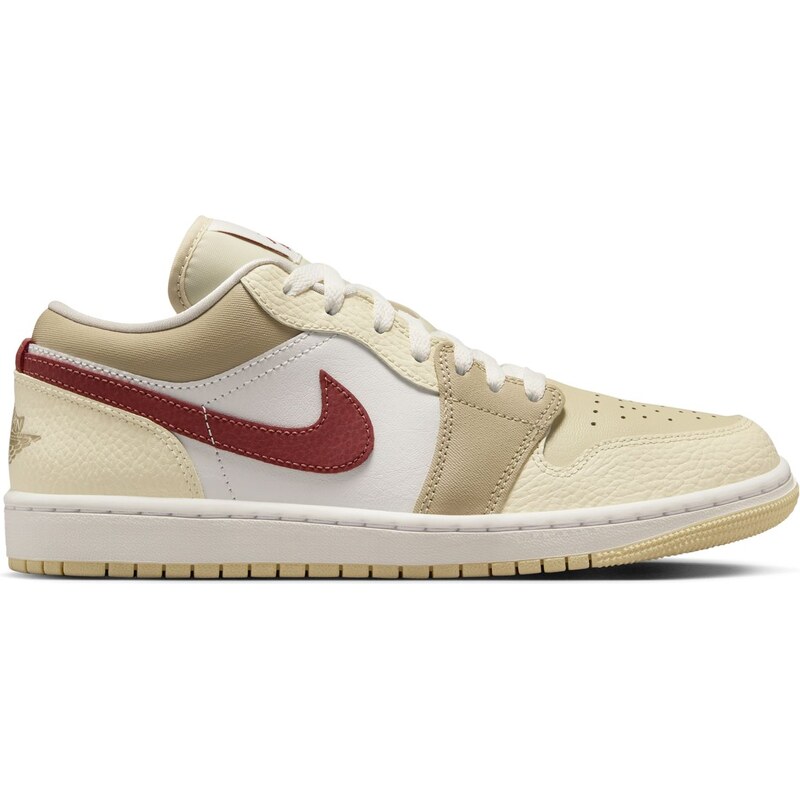 Air Jordan 1 Low Desert Khaki Wmns - Dámske - Tenisky Jordan - Biele - 66360122