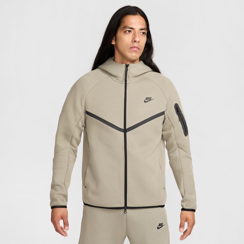 Nike Tech Full-Zip Windrunner Hoodie Light Army - Pánske - Mikina Nike 66360168