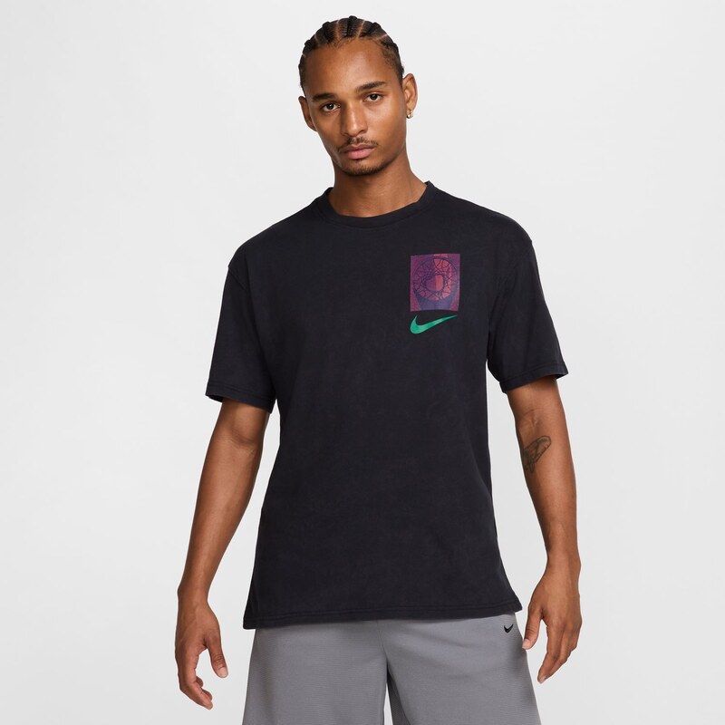 Nike Max90 Basketball Tee Black - Pánske - Tričko Nike - Čierne - 66360169