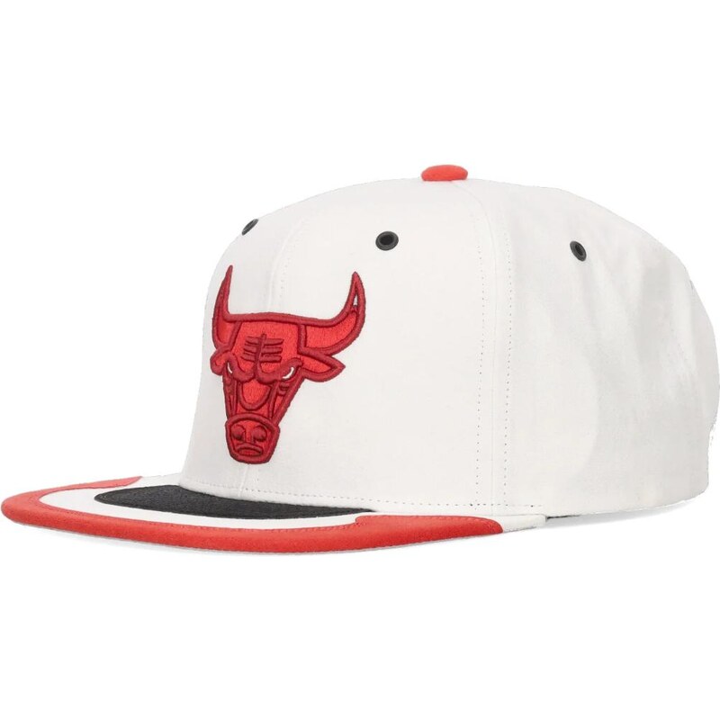 Mitchell & Ness NBA Day 4 Snapback Bulls White/Red - Unisex - Šiltovka 66360224