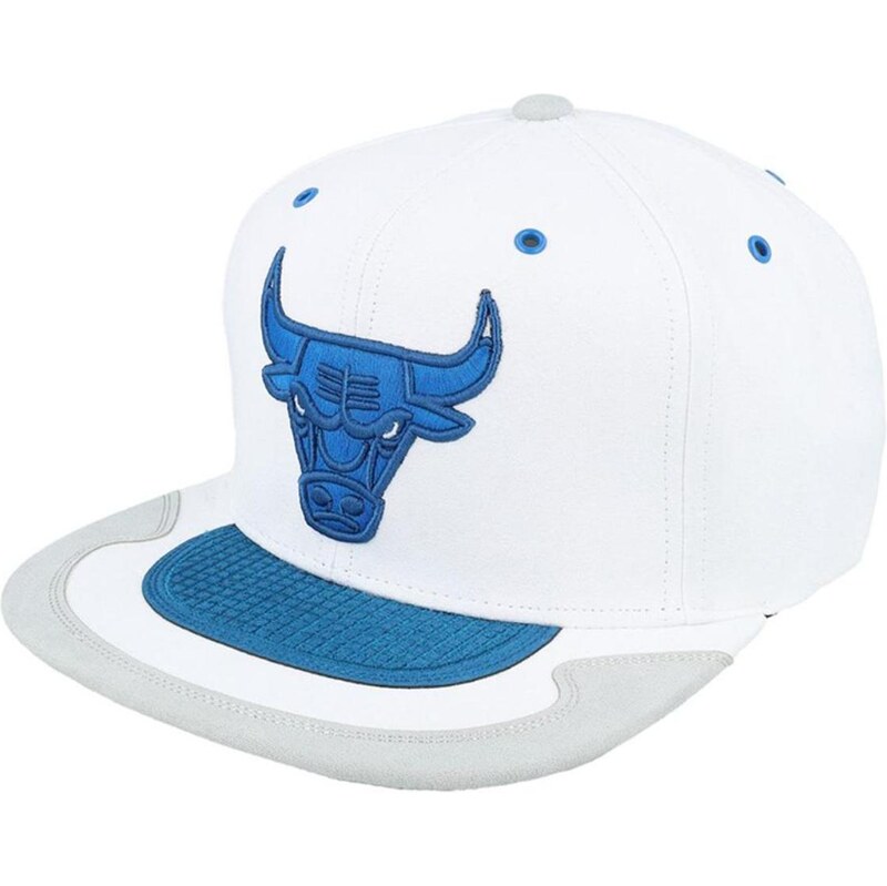 Mitchell & Ness NBA Day 4 Snapback Bulls White/Blue - Unisex - 66360226