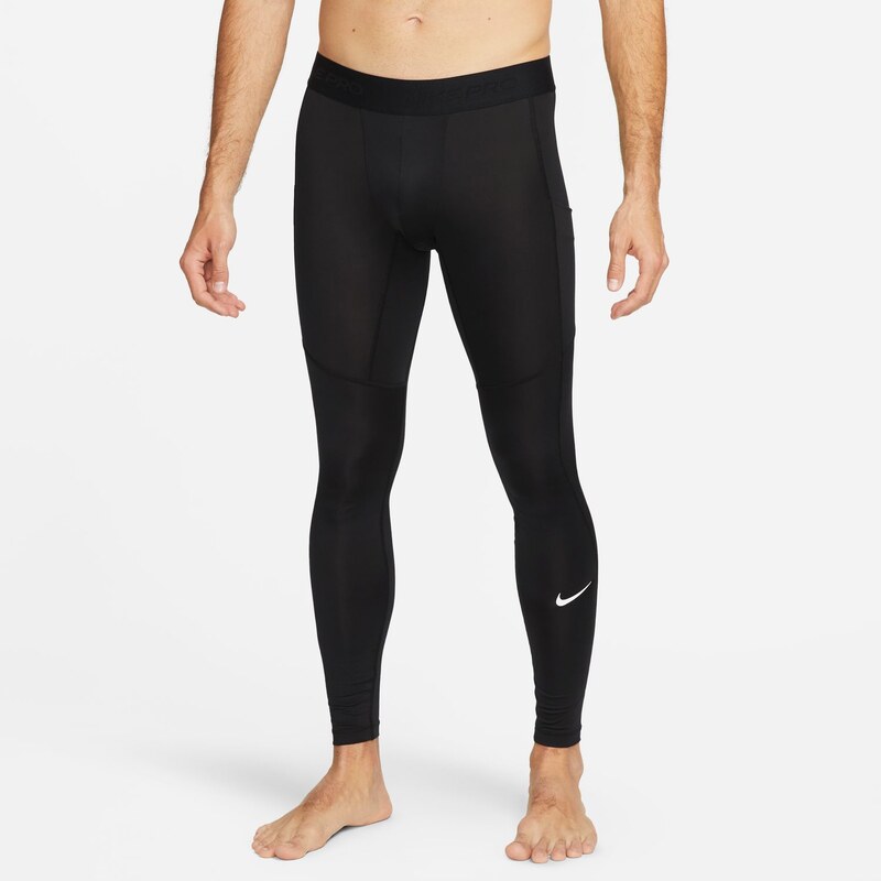 Nike Pro Dri-FIT Fitness Tights Black - Pánske - Nohavice Nike - 66360451