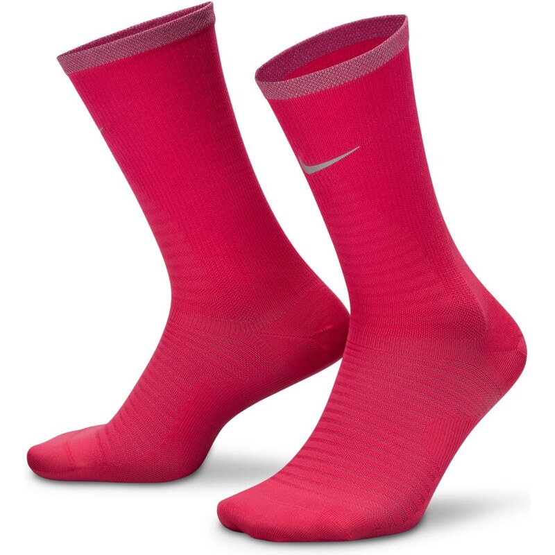 Nike Spark Lightweight Running Crew Socks Rush Pink - Unisex - Ponožky 66360467