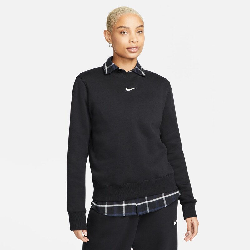 Nike Sportswear Phoenix Fleece Wmns Crew-Neck Sweatshirt Black - 66360484
