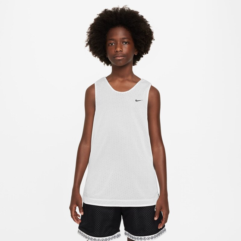 Nike Big Kids Dri-FIT Reversible Jersey - Detské - Dres Nike - Biele - 66360509