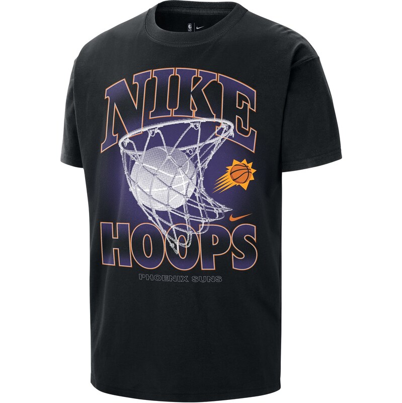 Nike NBA Max90 Vintage Phoenix Suns Courtside Tee Black - Pánske - 66360549
