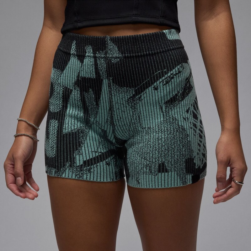 Jordan Air Wmns Knit Shorts Mineral - Dámske - Kraťasy Jordan - Zelené 66360592