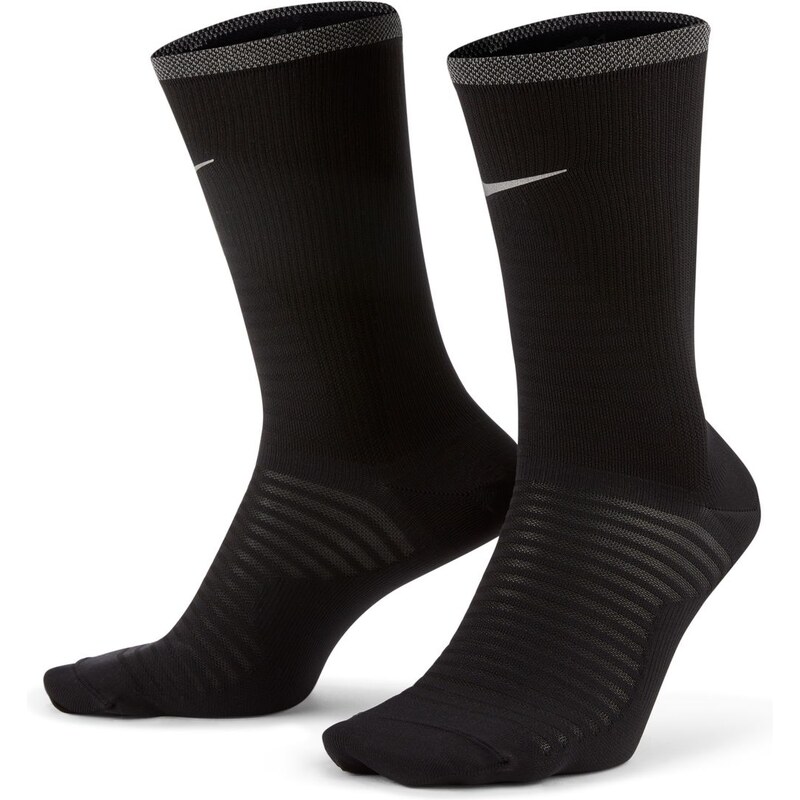 Nike Spark Lightweight Running Crew Socks Black - Unisex - Ponožky 66360790