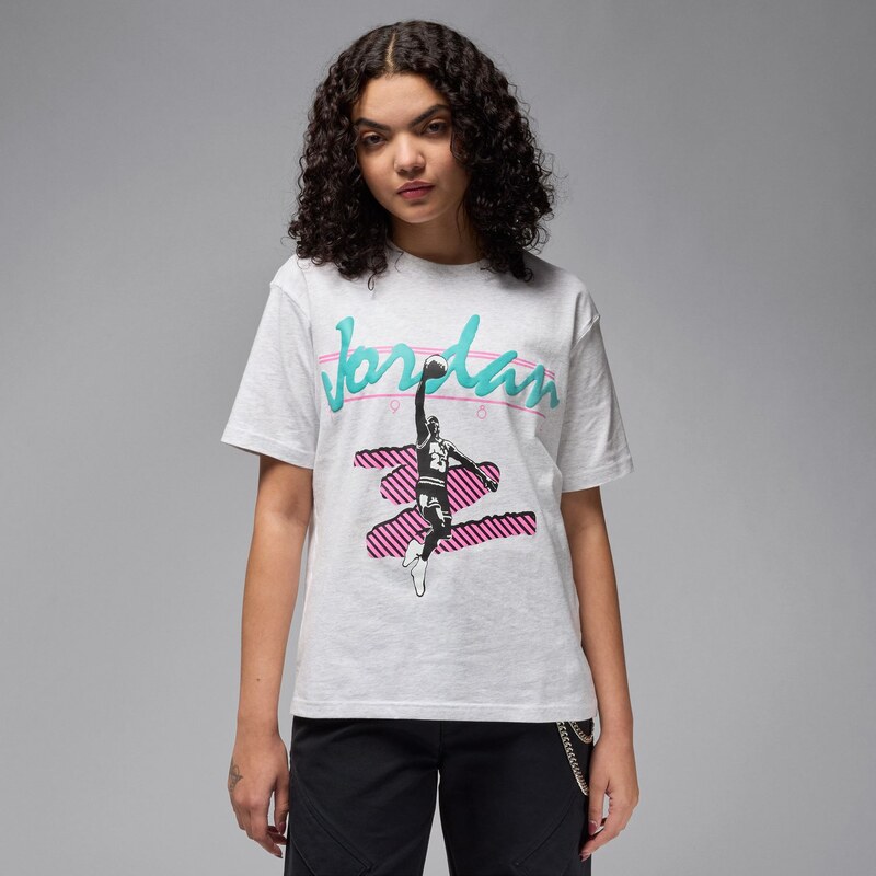 Jordan MVP Graphic Wmns Tee Birch Heather - Dámske - Tričko Jordan - 66360815