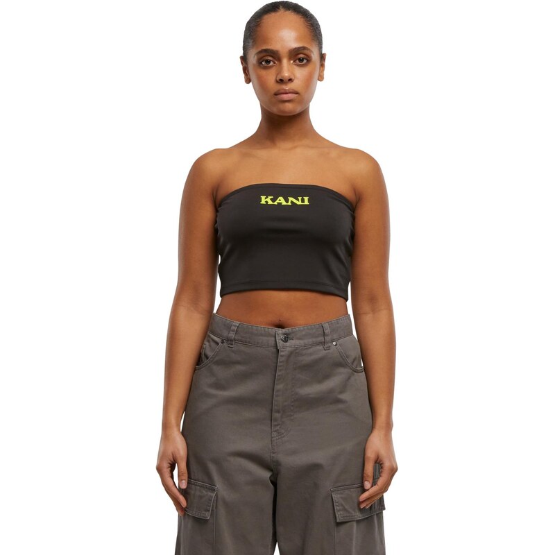 Karl Kani Retro Bandeau Wmns Top - Dámske - Tričko Karl Kani - Čierne 66360839