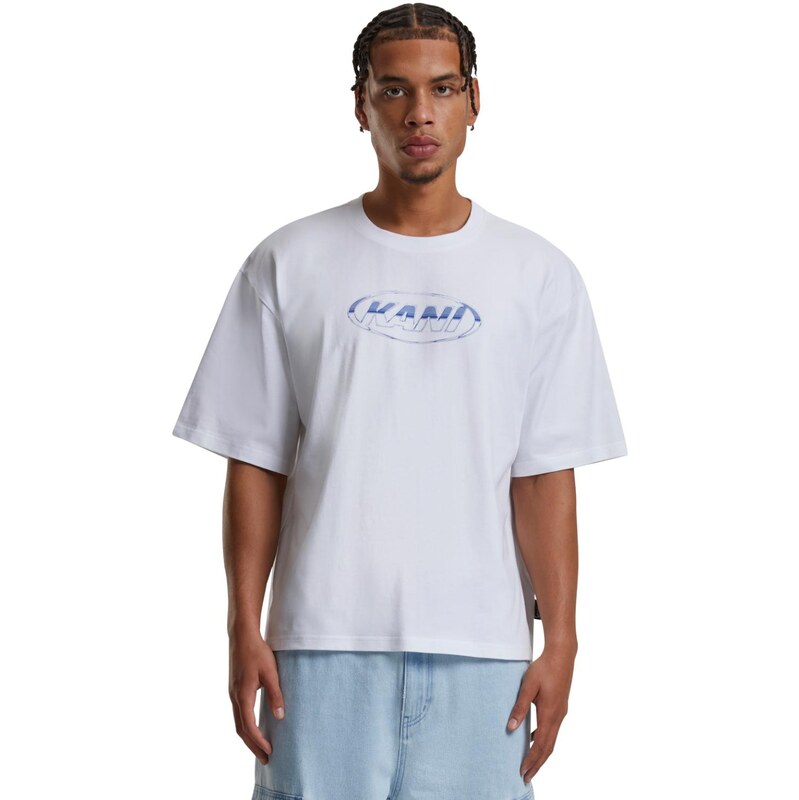 Karl Kani Woven Signature Chrome Logo Crop Tee - Pánske - Tričko Karl 66360840