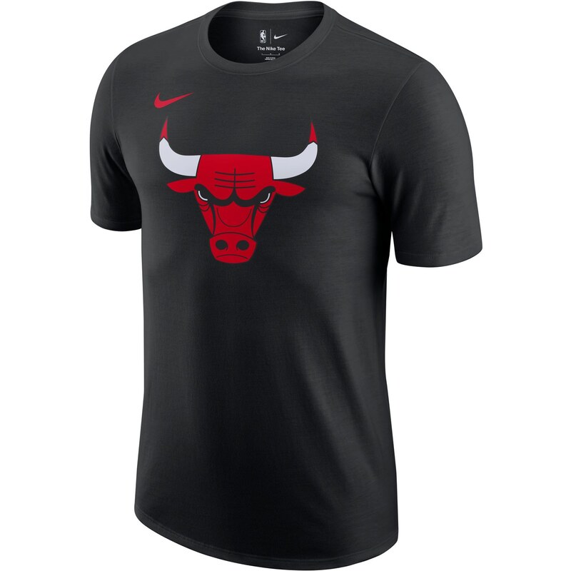 Nike NBA Chicago Bulls Essential Tee Black - Pánske - Tričko Nike - 66360854