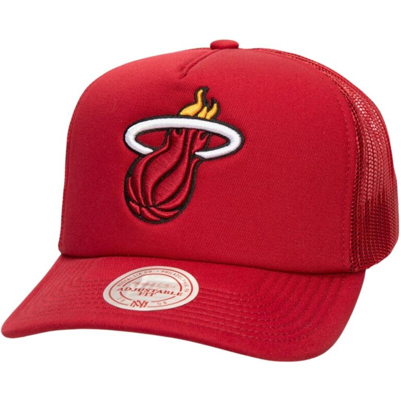Mitchell & Ness NBA Miami Heat Evergreen Trucker - Unisex - Šiltovka 66360942