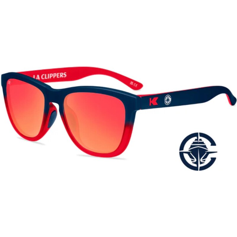 Knockaround NBA Premium Sport LA Clippers Sunglasses - Unisex - 66361010
