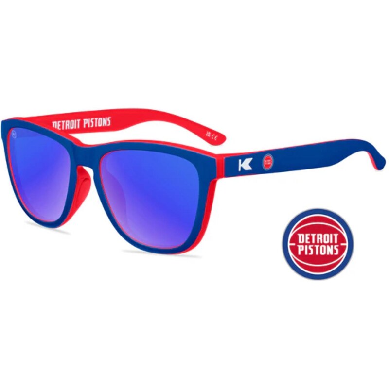 Knockaround NBA Premium Sport Detroit Pistons Sunglasses - Unisex - 66361011