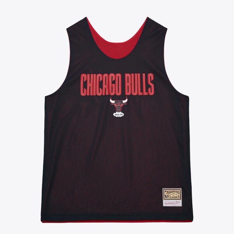 Mitchell & Ness NBA Team Glory Reversible Mesh Bulls Top - Pánske - 66361069