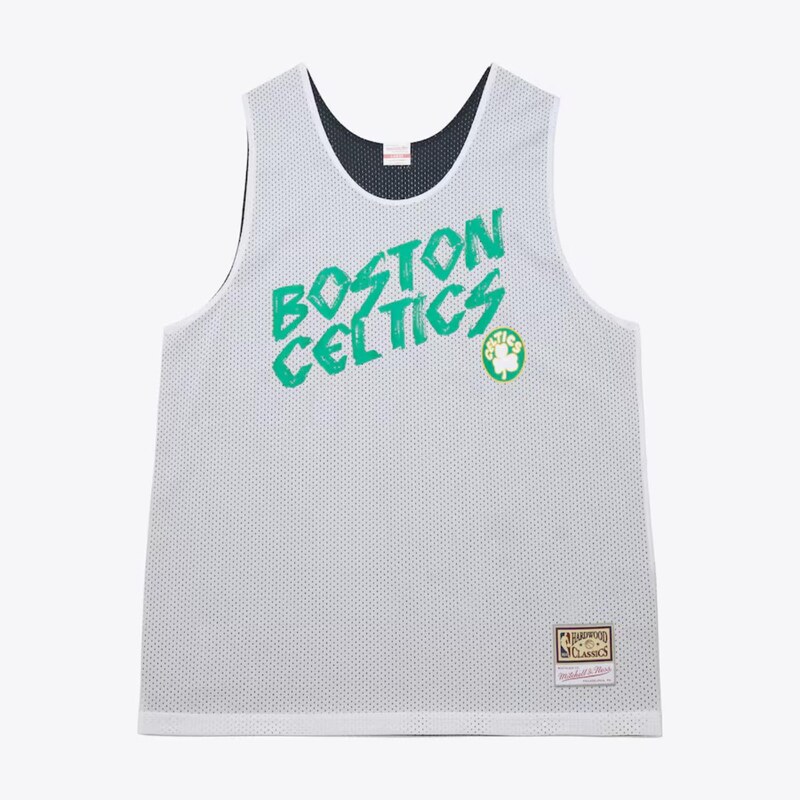 Mitchell & Ness NBA Team Glory Reversible Mesh Celtics Top - Pánske - 66361068