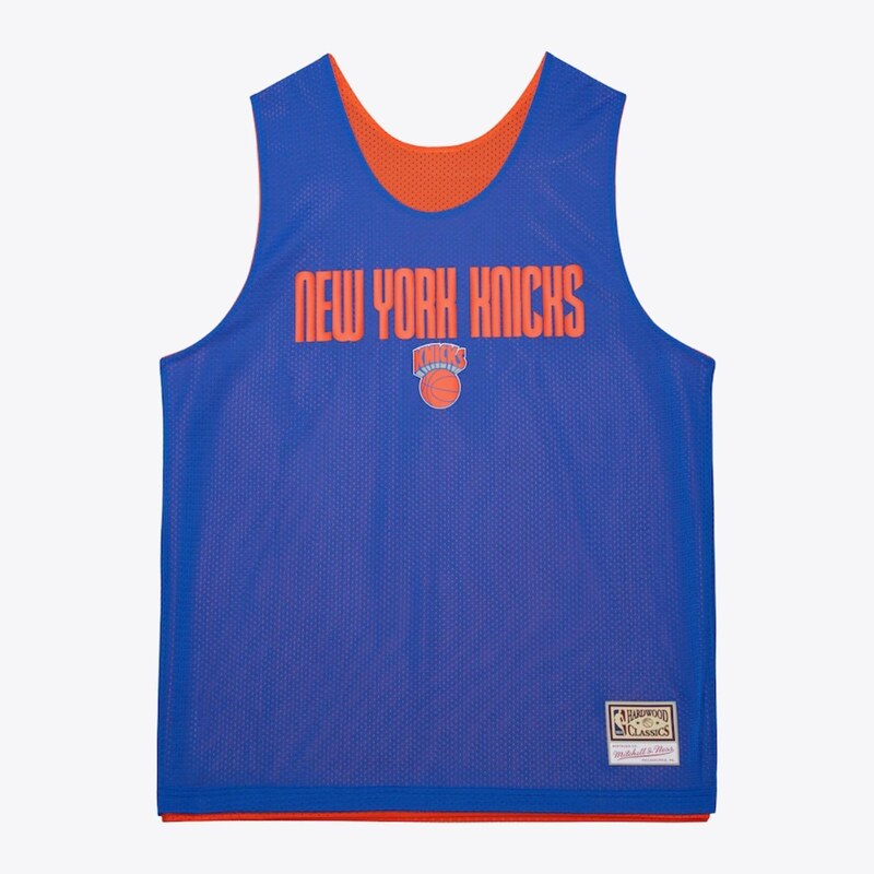 Mitchell & Ness NBA Team Glory Reversible Mesh Knicks Top - Pánske - 66361072