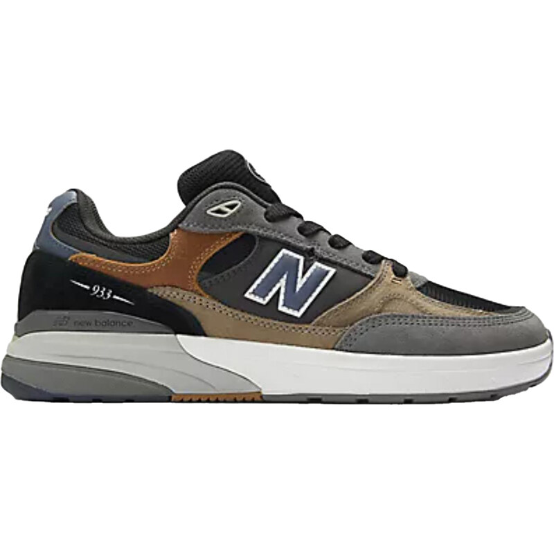 New Balance Numeric 933 Andrew Reynolds Tan/Grey - Pánske - Tenisky 66361127