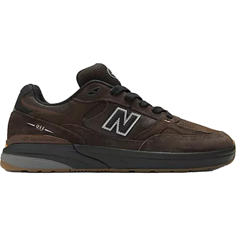 New Balance Numeric 933 Andrew Reynolds Brown Black - Pánske - Tenisky 66361132