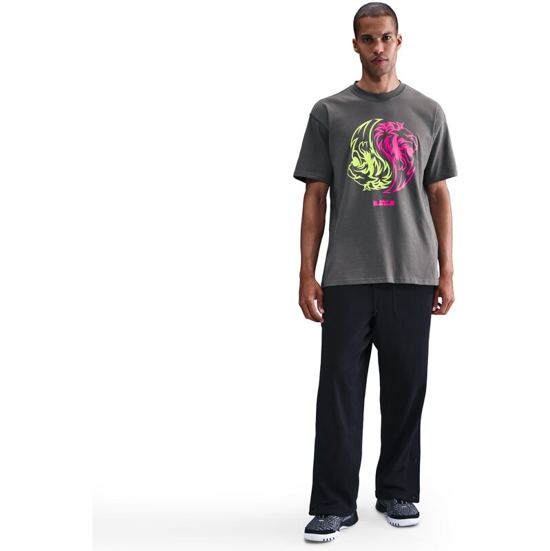 Nike LeBron Max90 Tee Iron Grey - Pánske - Tričko Nike - Sivé - HV1689 66361162